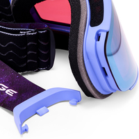 HUBO — lunettes de Protection Uv400 sphériques, sans cadre, verres photochromiques polarisés, personnalisés, Anti-brouillard, Ski drôles