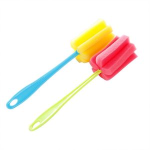 Éponge à long manche en PP écologique pour le nettoyage des bouteilles et des tasses – Vente en gros - Product Image 3