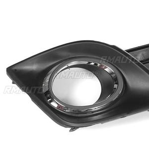 3 grilles inférieures de pare-chocs avant de voiture + 2 grilles de feux antibrouillard pour Toyota Camry SE 2012 2013 2014 - Product Image 6