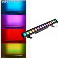 Iluminación Exterior para Decoración de Paisajes, Iluminación de Fachadas de Edificios, Resistente al Agua, de Aluminio, 18x10W 4en1 DMX RGBW, Proyectores LED de Pared