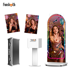 Funsbooth mini estilo oso espejo fotomatón software 43 pulgadas táctil espejo fotomatón <span class=keywords><strong>cerca</strong></span> <span class=keywords><strong>de</strong></span> <span class=keywords><strong>mí</strong></span> con impresora fotográfica y cámara - Product Image 3