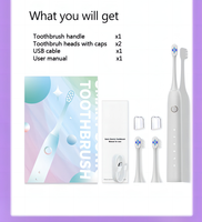 Brosse à dents sonique intelligente, nettoyage en profondeur, soin des gencives sensibles, brosse à dents rechargeable, OEM ODM
