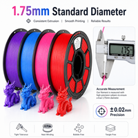 Filazoo PLA+ Marron 1,75 mm Filament 1 kg/bobine Impression Facile pour Imprimantes FDM Qualité Extérieure Stock Local USA