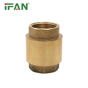 วาล์วเช็คแบบสวิงทองเหลือง IFAN <span class=keywords><strong>ขาย</strong></span>ดี (วาล์วกันกลับ) เกลียวขนาด 1/2-4 นิ้ว เชื่อมต่อแบบขั้นสูง เทคโนโลยีเยอรมัน รับประกัน 3 ปี - Product Image 5
