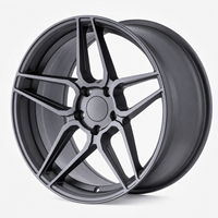 Jantes en alliage d'aluminium forgé de 16, 17, 18, 19, 20, 21, 22, 23 pouces pour voitures particulières 4x100 4x108 5x120 5x112 5x100 5x114.3