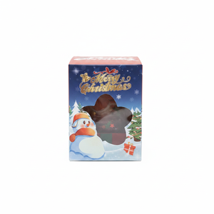 Bambola di peluche natalizia, morbido giocattolo imbottito per bambini, scatola a sorpresa per la cameretta - Product Image 2