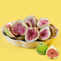 Biscuits croustillants aux figues lyophilisées FD, à peau verte, snacks cuits, vente en gros, thé aux fruits spécial, infusion d'eau