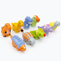 Nouvelle Collection 2026 : Lot de Jouets Squishy Dinosaures Colorés en Forme de Dessin Animé, Doux et à Rebond Lent, Anti-Stress pour Enfants