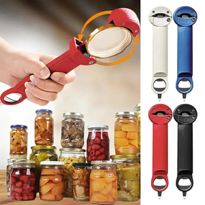 Utensilio Multifuncional de Acero Inoxidable, Abridor de Tapas de Cerveza y Frascos Magnético Retráctil, Herramienta de Cocina que Ahorra Esfuerzo, Venta al Por Mayor - Product Image 6