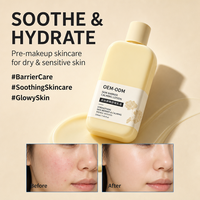 Lotion apaisante 3-en-1, hydratante et base de maquillage pour une peau éclatante et sensible