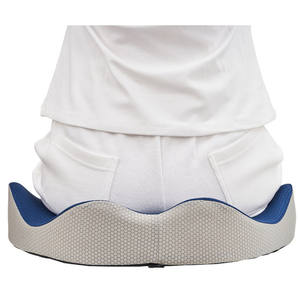 Cojín <span class=keywords><strong>de</strong></span> Asiento con Memoria, <span class=keywords><strong>Corrector</strong></span> <span class=keywords><strong>de</strong></span> Postura Médico con Soporte Lumbar Extraíble, Cojín <span class=keywords><strong>de</strong></span> Silla con Forma Perfecta para los Glúteos - Product Image 6