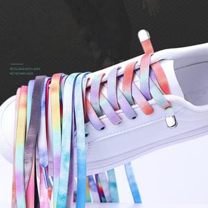 Cordones Elásticos con Hebilla Metálica Sin Atar, Cordones Planos Degradados Coloridos Sin Nudo para Adultos y Niños, Ajuste Rápido para Zapatillas - Product Image 4
