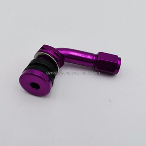 <span class=keywords><strong>Valve</strong></span> de pneu universelle <span class=keywords><strong>coudée</strong></span> à angle de 90 degrés, tige de <span class=keywords><strong>valve</strong></span> à boulon en aluminium en métal PVR32 modifié, <span class=keywords><strong>valve</strong></span> à rabat de pneu chromée de remplacement - Product Image 2
