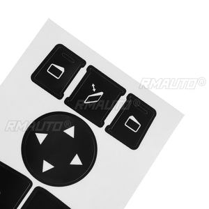 1 Kit de réparation de boutons de commande de lève-vitre pour Mercedes-Benz 2007-2014, autocollants décoratifs pour réparer les boutons défectueux - Product Image 5