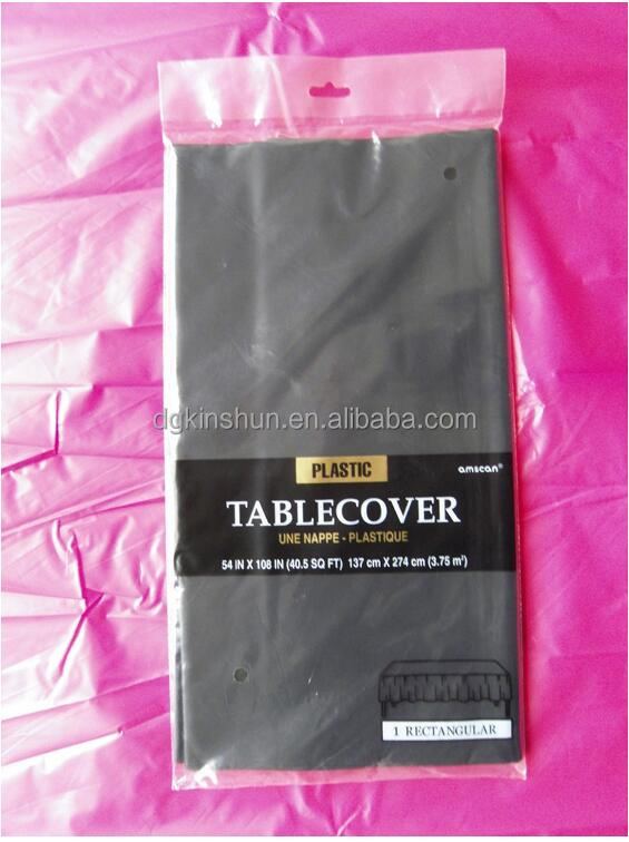 5 Nappes Jetables Rose 137x274cm - PEVA - Pour Fête, Anniversaire, Mariage, Pique-Nique