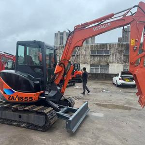 Hot Sell Mini Machine Used 5ton Hitachi Zx55 <b>Second</b> <b>Hand</b> Excavator in Low Working Hours in Good Condition in Stock - Product Image 3