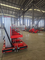 Échelles simples en alliage d'aluminium de 10 m, élévation de grande hauteur pour les travaux en hauteur, durables, sûres, garantie