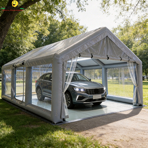 Cubierta Protectora para Auto Contra Granizo, Carpa Inflable Transparente para Exteriores, Cápsula Protectora para Almacenamiento en Interiores - Product Image 1