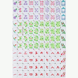 Juego de Mahjong Americano de Lujo Personalizado, Superficies de Acrílico de Cuatro Niveles, 160 Fichas de Juego, Ecológico y Duradero - Product Image 6