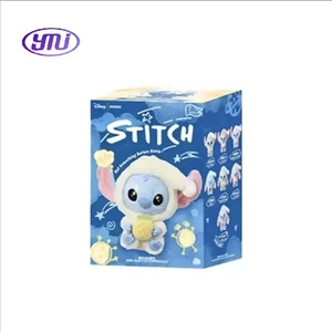 Original auténtico <span class=keywords><strong>Lilo</strong></span> & Stitch comer algo antes de dormir caja ciega muñeco de peluche lindo pijama Stitcch niños juguetes regalos - Product Image 2