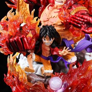 <span class=keywords><strong>Figurine</strong></span> Animé KC <span class=keywords><strong>One</strong></span> Pieces de 23cm, 3 Pièces, Figurines de Nika Luffy, Pays, <span class=keywords><strong>Wano</strong></span>, Jouets, Décoration de Chambre de Poupée, Cadeaux - Product Image 2