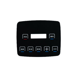 Membrana de Teclado Autoadhesiva para Serigrafía, de Policarbonato (PC) de 0.5mm, Recubrimiento Gráfico de Plástico - Product Image 1