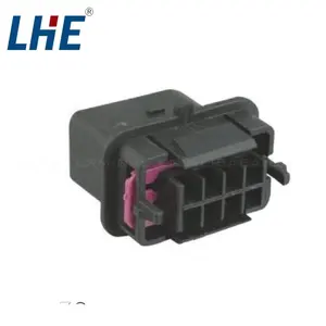 Conector de 8 pines para coche, cable adaptador hembra impermeable, Gf20 Pa66, negro, libre, 5m Ω Max 8 P