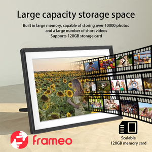 Khung Ảnh Kỹ Thuật Số Khung Với 32 GB, Kỹ Thuật Số Wifi Hình Ảnh Khung Màn Hình 10.1 <span class=keywords><strong>Inch</strong></span>, Tải Video Hình Ảnh Thông Qua Một Ứng Dụng - Product Image 3