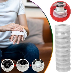 Presse magique Portable voyage lingettes humides jetables Portable publicité lingettes humides <span class=keywords><strong>serviette</strong></span> en <span class=keywords><strong>papier</strong></span> - Product Image 2