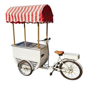 Vitrine réfrigérée pour gelato, chariot de vente de crème glacée, restauration rapide, mobile, extérieur - Product Image 1