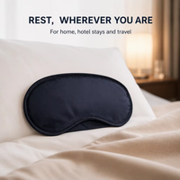 Masque de sommeil en coton personnalisable pour la maison, l'hôtel, les voyages et les spas