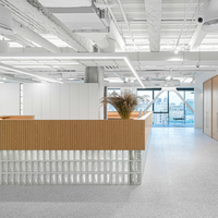 Série de mobilier de bureau haut de gamme, solution complète d'aménagement intérieur, conception EPC intégrée, service clé en main de construction