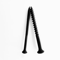 Heavy Duty C1022A Carbon Steel Sharp Point Bugle Head Black Phosphate Drywall Screws for Indoor Wall Decoration Project