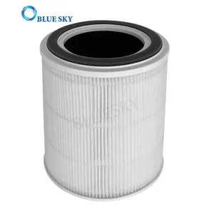 99.97% Replacement Active Carbon H13 Cartridge HEPA Air Filters for TOPPIN Comfy C2 Air Purifiers