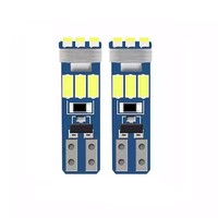 T5 lampe Led lumière intérieure Auto puce 3014 9SMD tableau de bord latéral lampe d'instrument panneau Led ampoule 12V