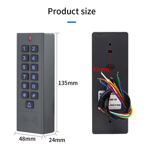 Control de Acceso a Puertas Autónomo Tuya, Impermeable, 125khz/13.56mhz, Material ABS, Conexión WIFI - Product Image 6