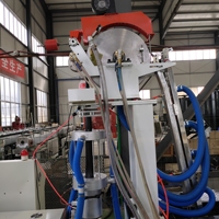 Máquina de fabricación de cinta de goteo laberinto de 80 m/min de alta calidad, máquina de cinta agrícola, línea de producción de cinta de goteo