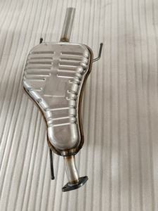 Silencieux d'échappement poli miroir en acier inoxydable prix de gros d'usine pour voiture arrière Opel Astra G 1.6L 1.8L - Product Image 5