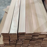 Panneaux et panneaux de bois de cèdre rouge de taille personnalisée pour le revêtement de murs intérieurs et les solutions de plafond