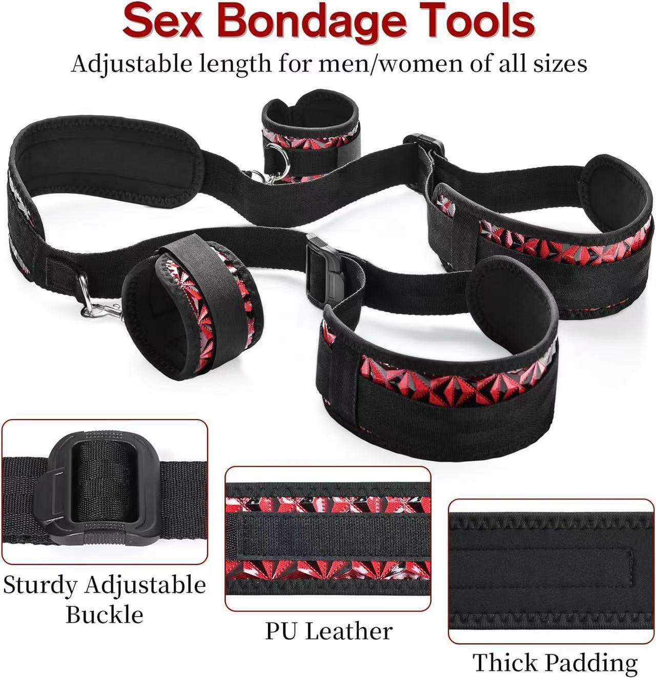 BDSM Sex Bondage Thigh Sling Kit