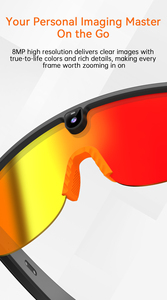 <span class=keywords><strong>Gafas</strong></span> Inteligentes con Bluetooth, Traductor Impermeable de 800W, Auriculares Inalámbricos, Chat GPT, <span class=keywords><strong>Deportivas</strong></span>, con IA, Cámara, para <span class=keywords><strong>Ray</strong></span> <span class=keywords><strong>Ban</strong></span> y Meta - Product Image 5