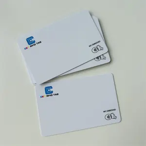 Özel baskı NFC boş akıllı kart 13.56mhz 213/215/216 çip kartı pvc kimlik boş nfc rfid kart