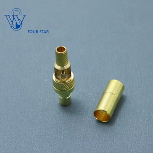 Conector Coaxial RF de 5 ohmios a prueba de agua, cable 2.5C-2V, conector macho SMB, conector coaxial RF <span class=keywords><strong>Cimp</strong></span> - Product Image 4