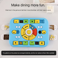 Vente chaude chien puzzle jouets d'alimentation interactif IQ formation chien chat distributeur de nourriture chien puzzle jeu mangeoire