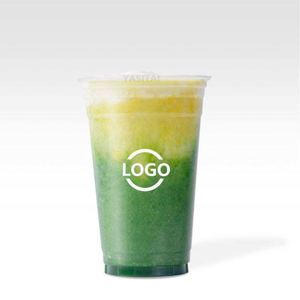 Gobelets à café et à thé jetables en plastique PET transparent de 98 mm avec logo personnalisé, vente en gros d'usine, qualité alimentaire, très demandés - Product Image 1
