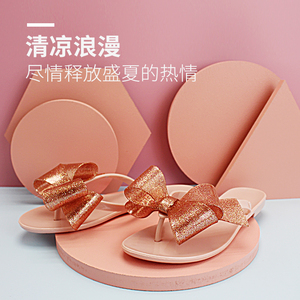SUMMER WOMEN Colorful Beach CRYSTAL SHOES SLIPPERS LADY FASHION FILP-<strong>FLOP</strong> Lady <strong>Jelly</strong> Thong <strong>Flip</strong> <strong>Flops</strong> - Product Image 2