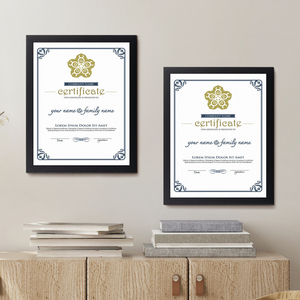 Hot bán handmade A5 A4 <span class=keywords><strong>A3</strong></span> 8.5x11 gỗ giấy chứng nhận ảnh bằng tốt nghiệp khung với UV in ấn cho sinh viên tốt nghiệp - Product Image 5