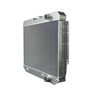 Radiateur en aluminium pour <span class=keywords><strong>Chevrolet</strong></span> Bel Air Biscayne Chevelle El Camino <span class=keywords><strong>Impala</strong></span> 1960-1965 réservoir d'eau-pièces auto - Product Image 2