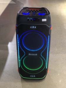 Loa karaoke di động không dây Bluetooth kép 10 inch, đèn LED RGB, công suất 100W, sạc được, dùng cho điện thoại di động, thích hợp cho các bữa tiệc ngoài trời - Product Image 2