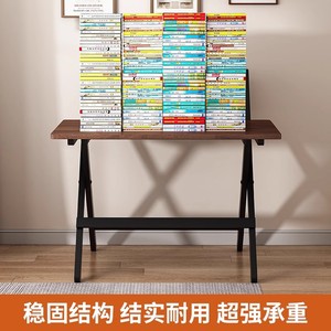 Adjustable Height Wood Desk 80x40cm Modern Minimalist Study Desk For Home Office Use - Product Image 3